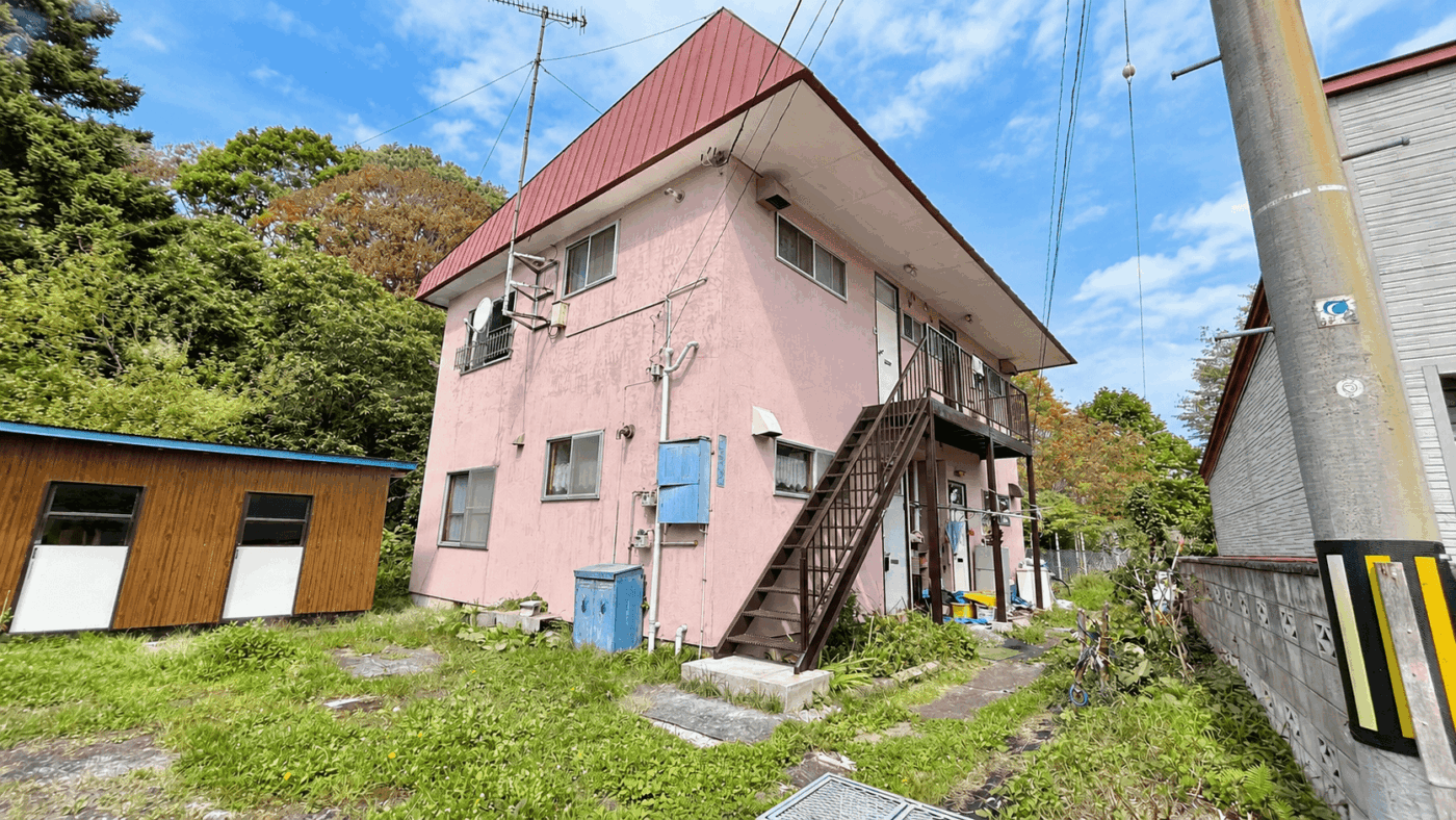 #A306_北海道函館市榎本町アパート一棟