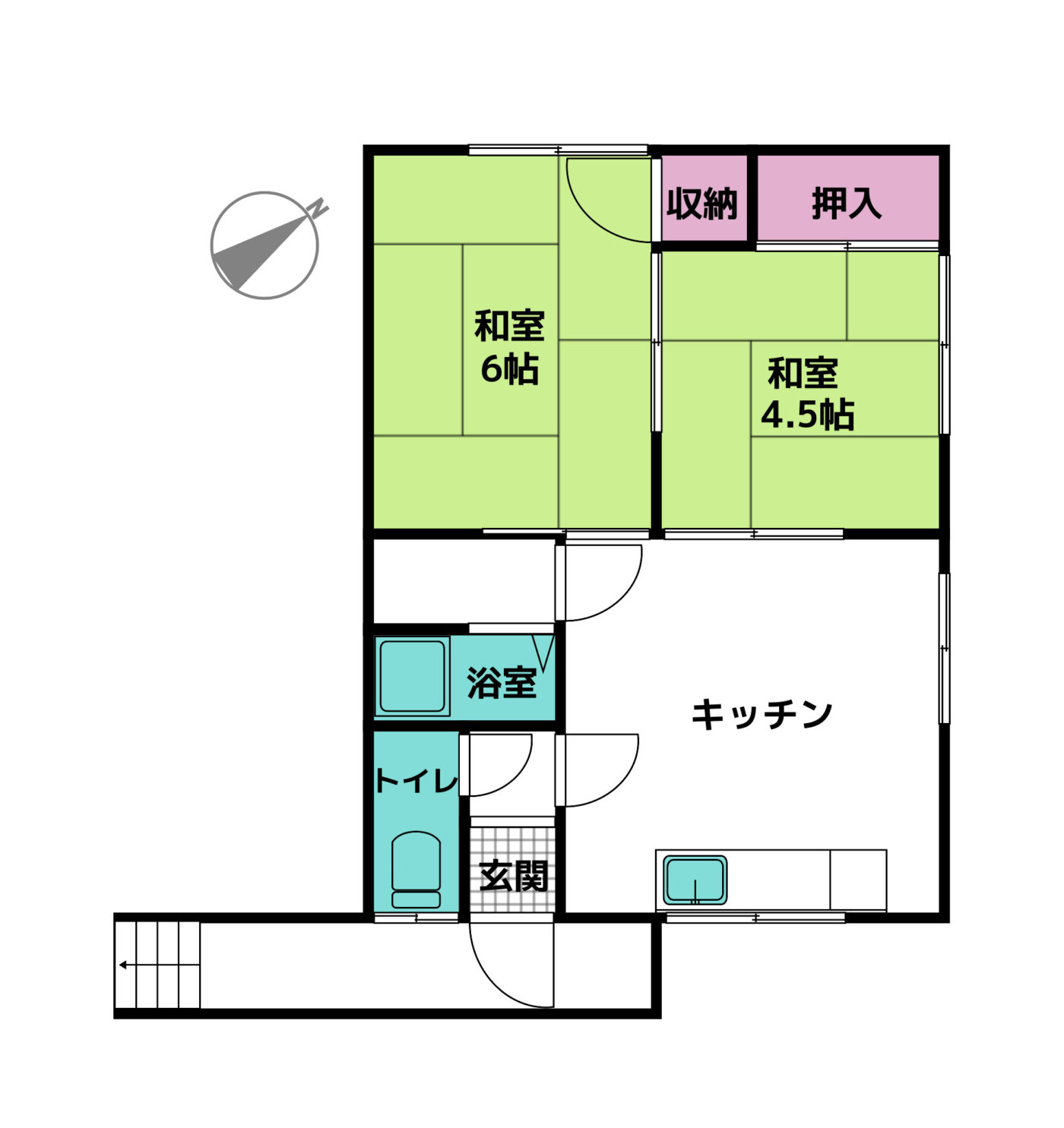 #A306_北海道函館市榎本町アパート一棟